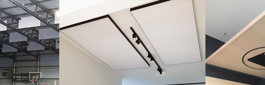 Panneaux acoustiques de plafond